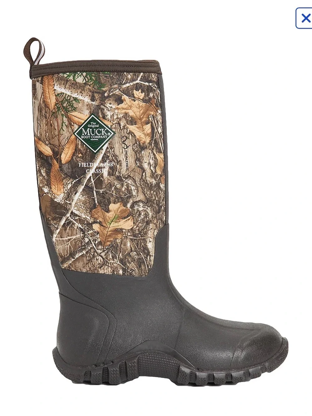 The Original Muck Boot Company Fieldblazer Classic Tall Boots in True Timber- 7